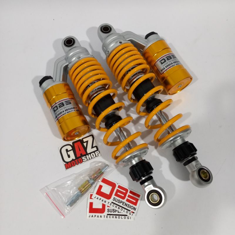 Shock Tabung DBS Model KTC GP 8894 Gold Yellow 280 320 340mm Shockbreaker skok Fiz R Jupiter Supra X GL megapro RX King