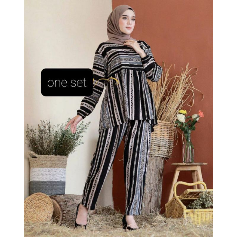 ONE SET RAYON VISCOSE
