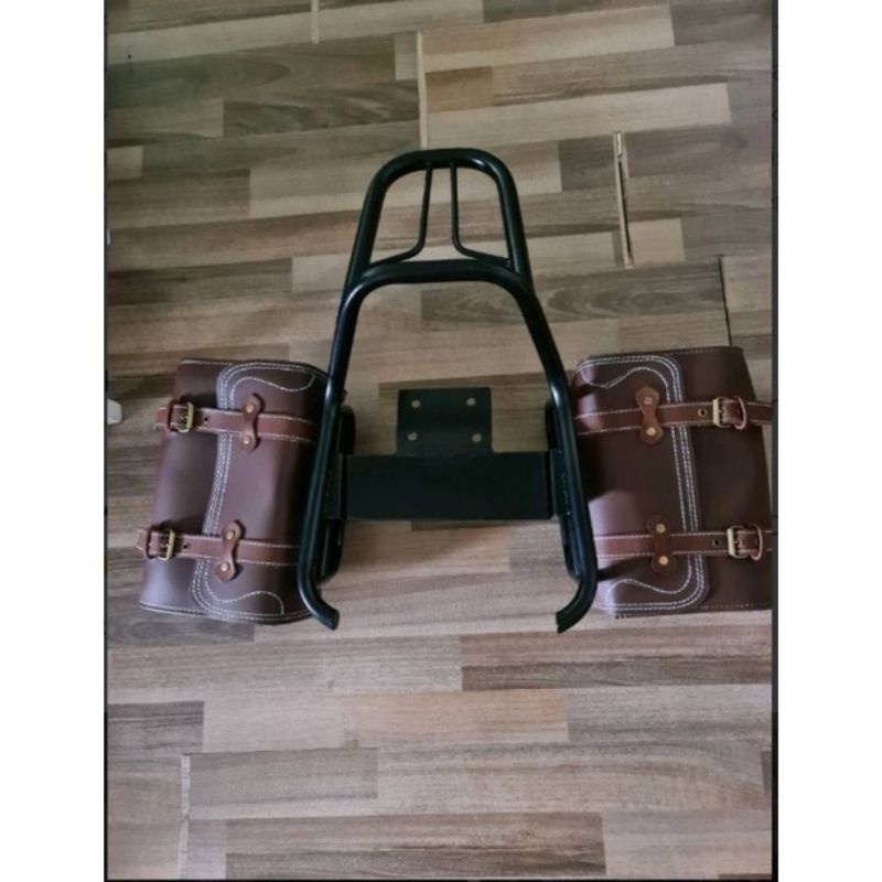 Back Rack  Bracket Top BOK Yamaha XSR155 Plus Tas Kanan Kiri Aksesoris Motor Yamaha XSR155