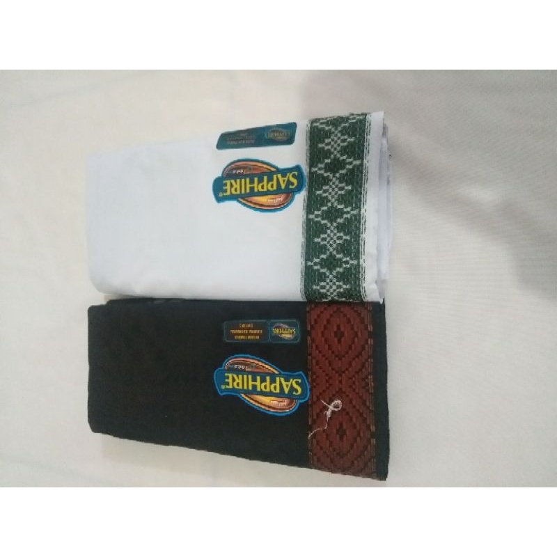 sarung sapphire tumpal kembang