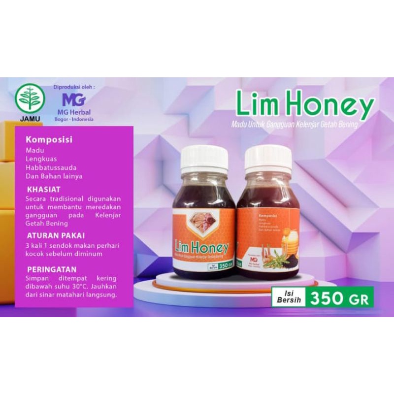 

Madu Lim Honey (Madu untuk kelenjar)