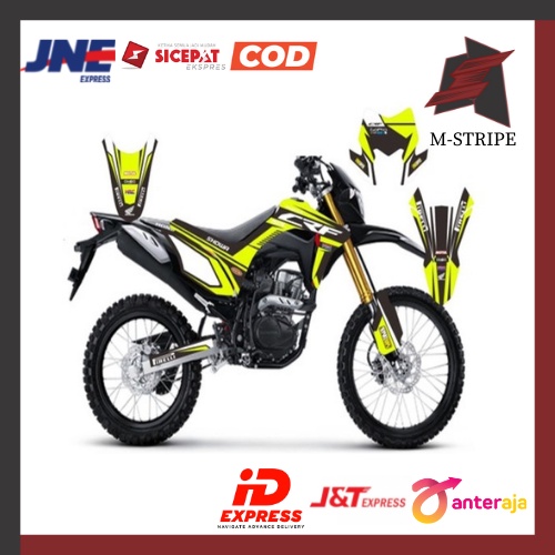 Decal crf 150 / variasi motor crf / aksesoris crf stripping motor CRF / VARIASI STIKER MOTOR CRF 150