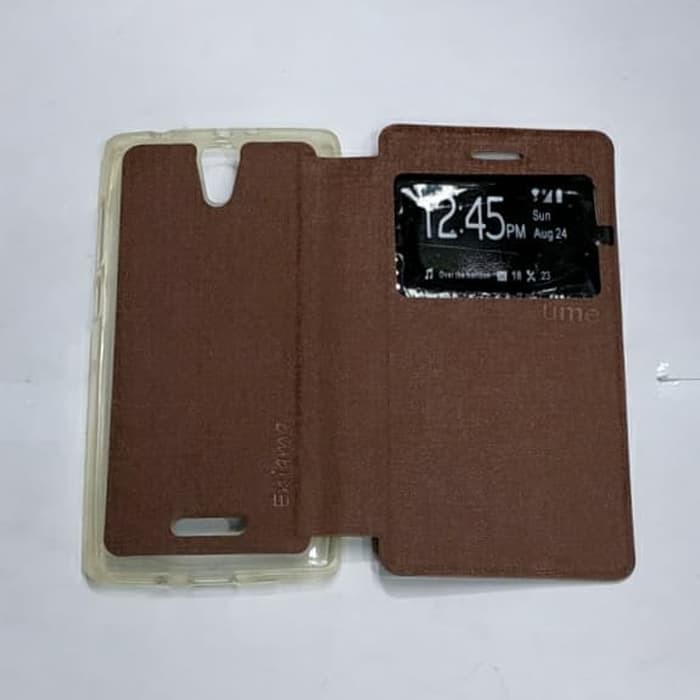 OPPO R3007 / MIRROR 3 sarung flip cover / sarung buku dompet mantul