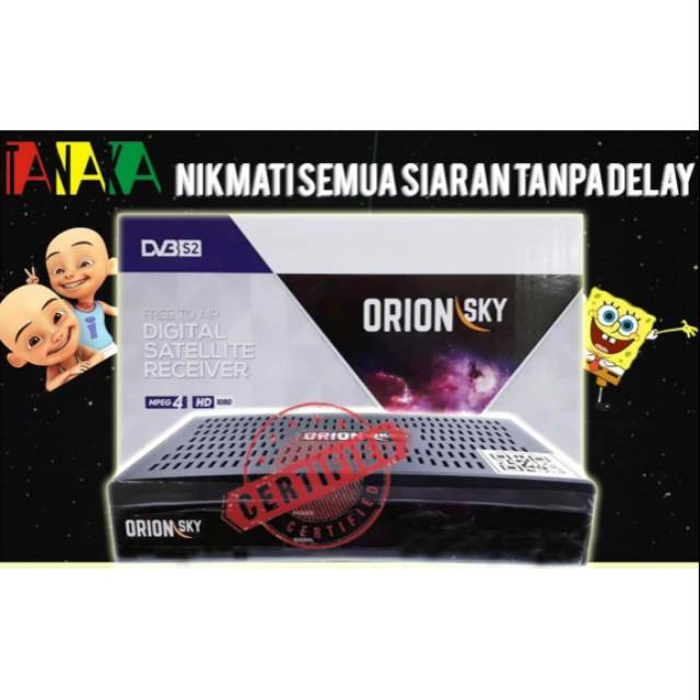 Receiver Orion Sky Sertifikasi Ninmedia