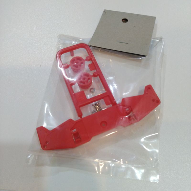 REP TAMIYA SIDE STAY SUPER 2 CHASSIS (RED)