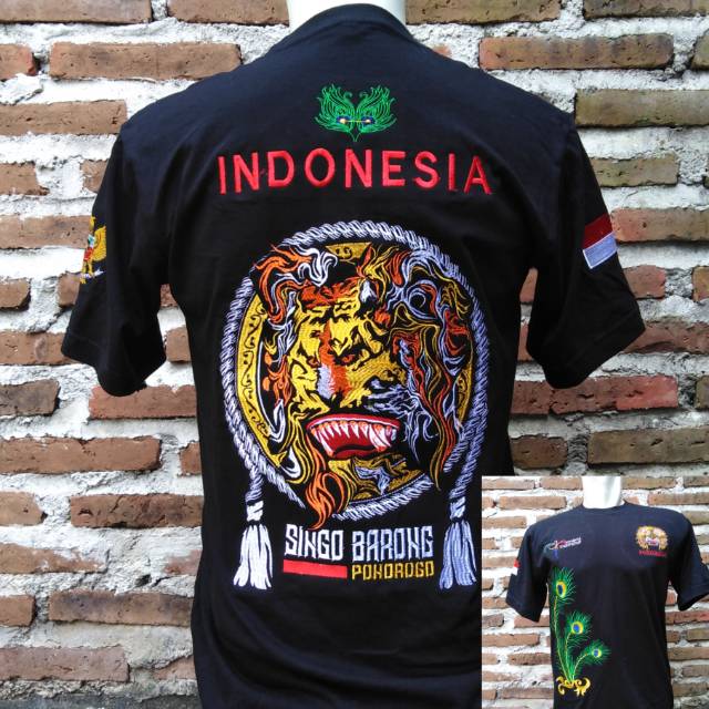 Kaos reog singo barong