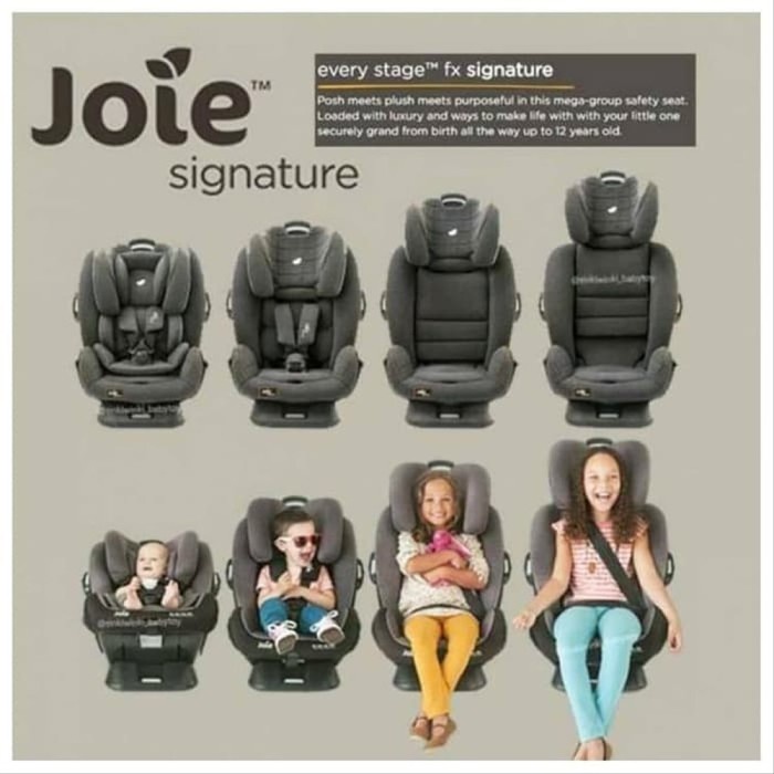 JOIE EVERY STAGE FX SIGNATURE NOIR / CAR SEAT