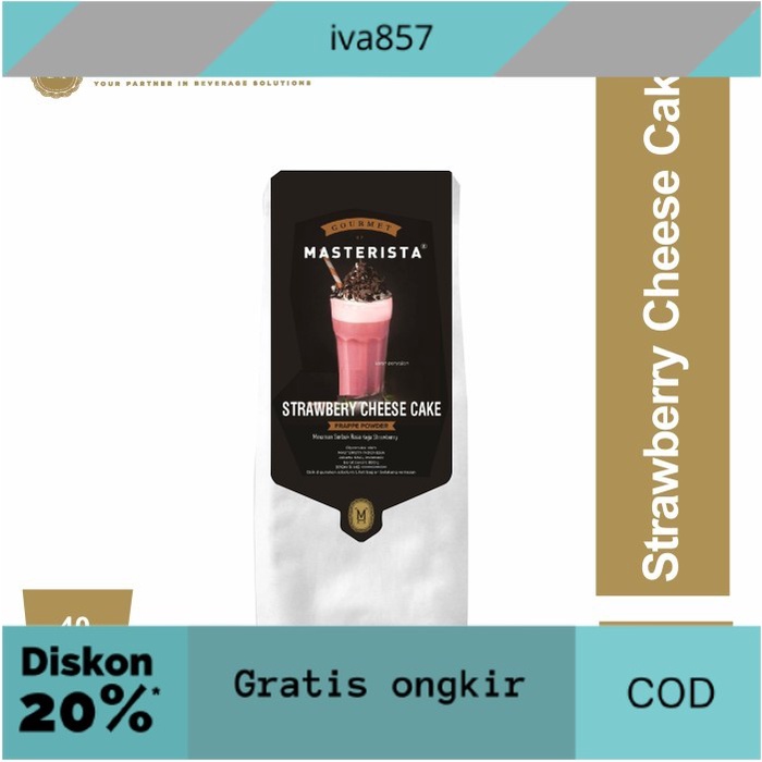 

PROMO Bubuk Minuman strawberry cheese cake GRATIS ONGKIR