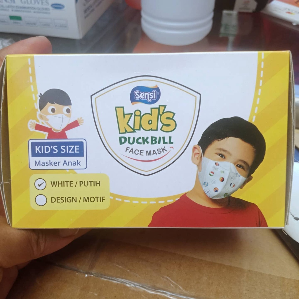 MASKER DUCKBILL ANAK 1BOX / MASKER ANNAK TERMURAH / MASKER DUCKBILL ORIGINAL