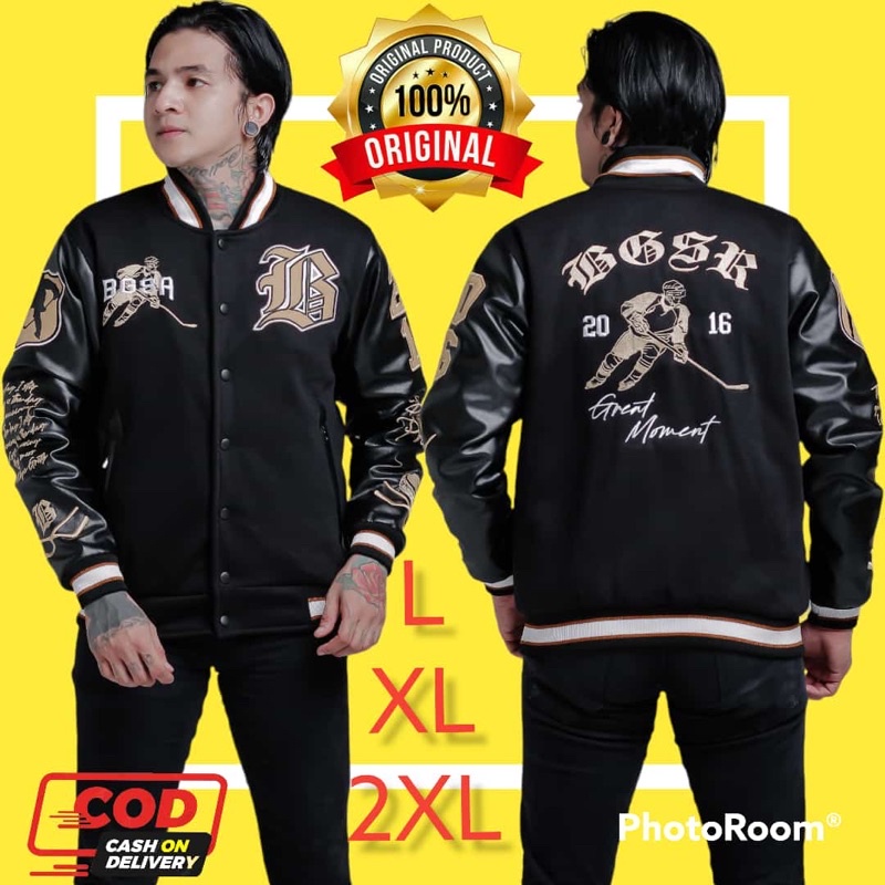 jaket pria cowok keren kekinian fashion pria distro murah semarang jaket kulit