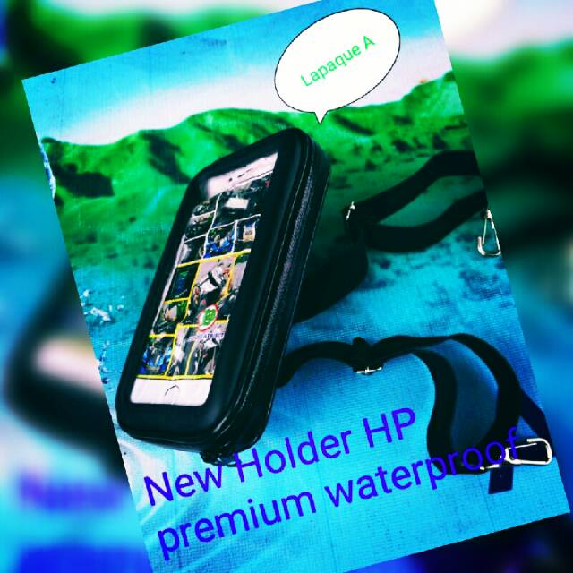 Holder Motor Waterproof Holder HP model baru Holder tali strap