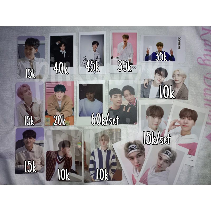 [READY] Photocard Pc/Tc Wonwoo Jeonghan Scoups Vernon Seungkwan Powercircle Waves PWC Going Seventee