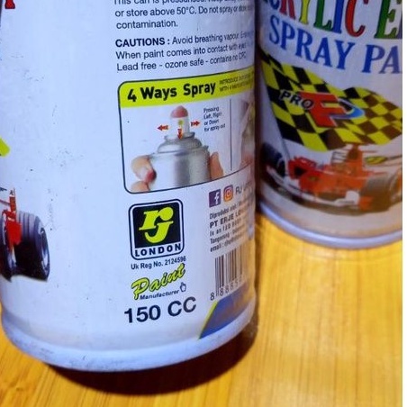 Pilok Pilox Cat RJ Metalic Gold Dragon 2537 Kuning Gold Metalik 150cc Cat Semprot RJ 150cc