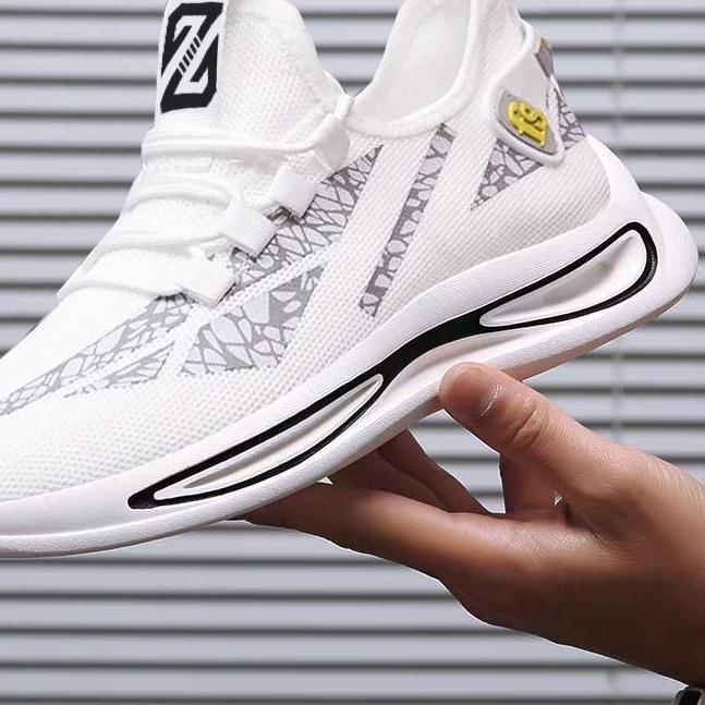 WAADOO Sport Shoes Pria Cheetah Sepatu Running Olahraga Putih