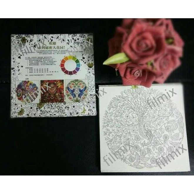 Buku Mewarnai Korea Book Coloring ( Lembaran ) Hott Promo