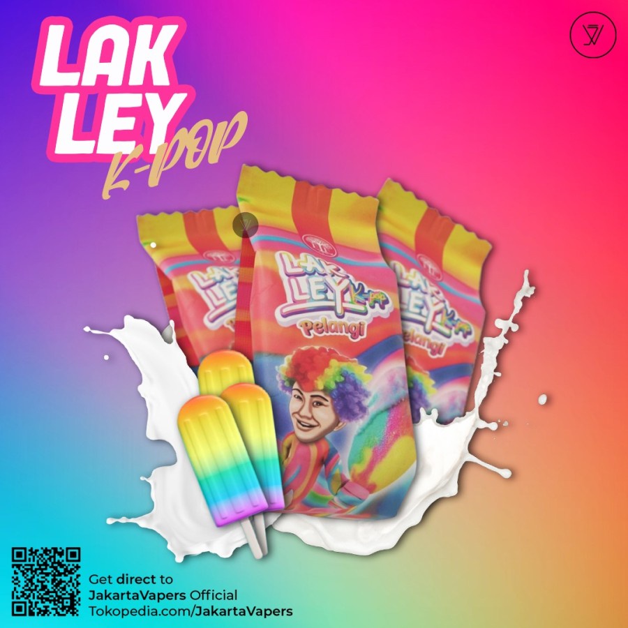 Lakley K-Pop Pelangi 60ML by Rizky Ritonga x ELF Factory Authentic Ori