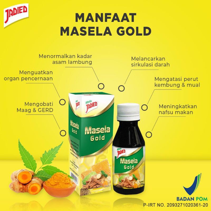 Madu Jadied Sehat Lambung Masela Gold Indonesia