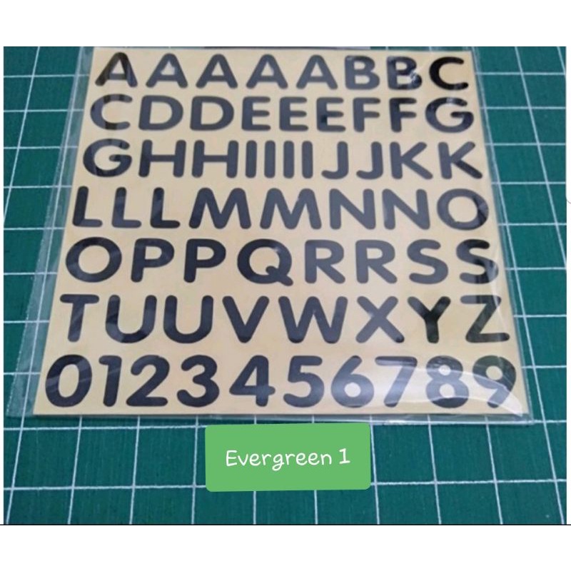 

Stiker Cutting Abjad | Stiker Abjad Cutting