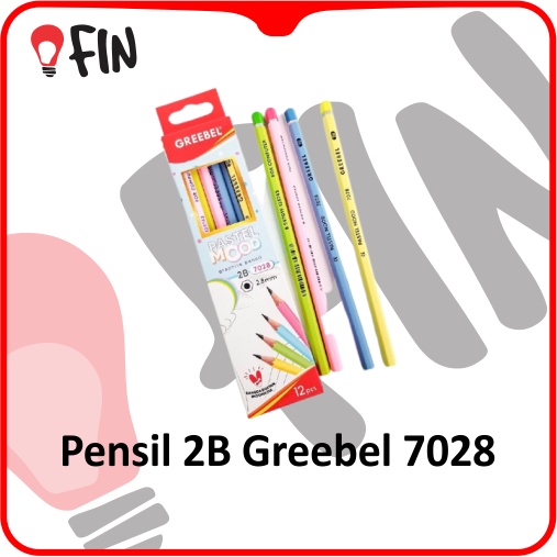 

Pensil 2B Greebel 7028