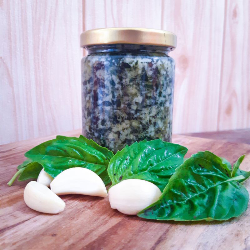 

Homemade Pesto Sauce / Basil Sauce / Daun Basil