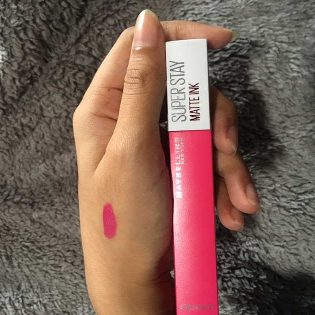 (PRELOVED) Maybelline Superstay Matte Ink Shade 30 Romantic