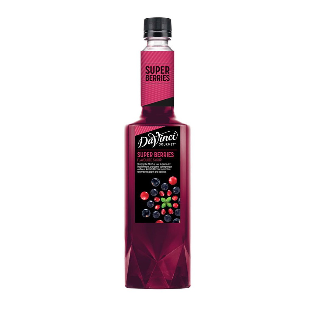 

davinci syrup super berries