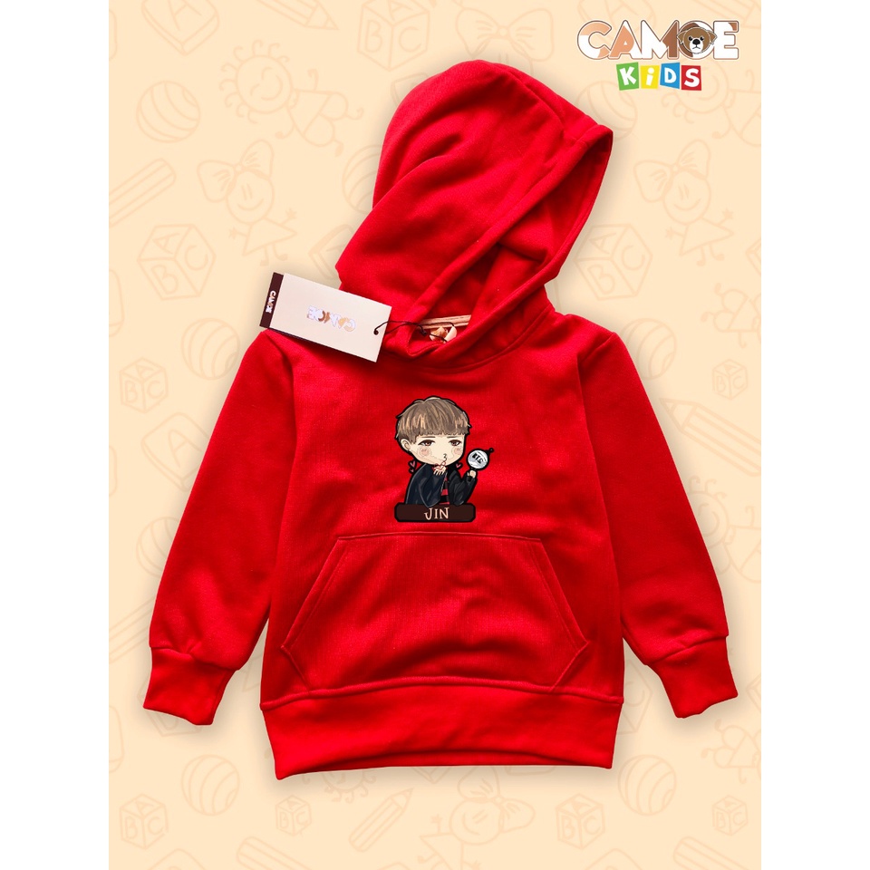 Hoodie Anak Kpop BTS Jin Chibi