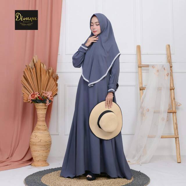 GAMIS ITYCREPE RENDA MURAH