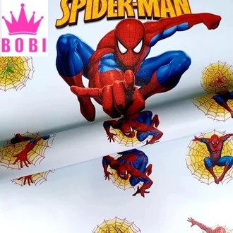 Wallpaper Sticker New Motif Spiderman MIK100 / Wallpaper New 2020 / Ukuran 9mx45cm