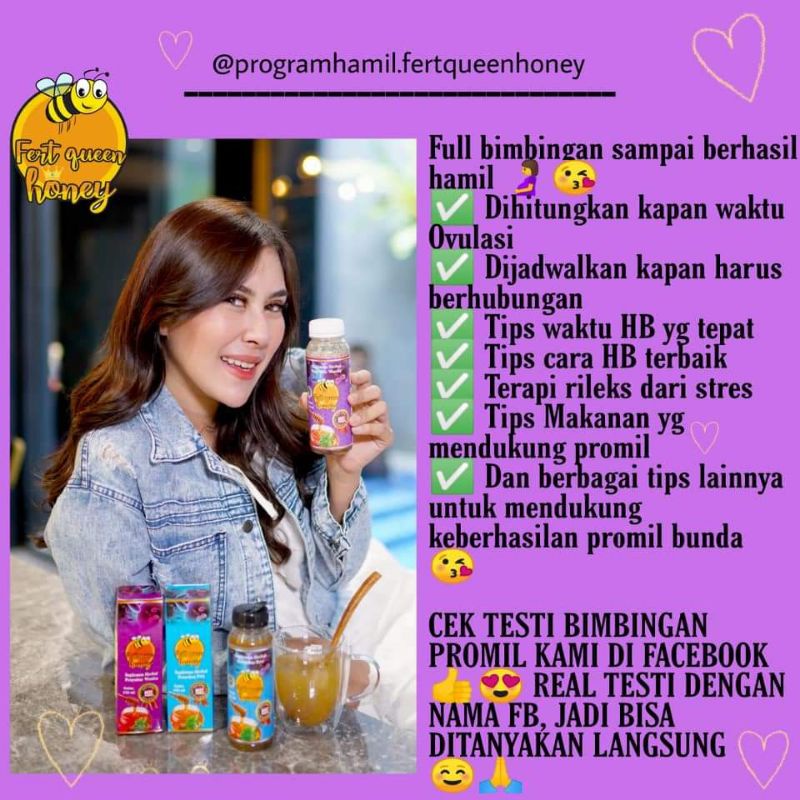 

SEPASANG FERT QUEEN HONEY / CATUR AFRILIYANI / PROGRAM HAMIL KADO HAMPERS NIKAHAN