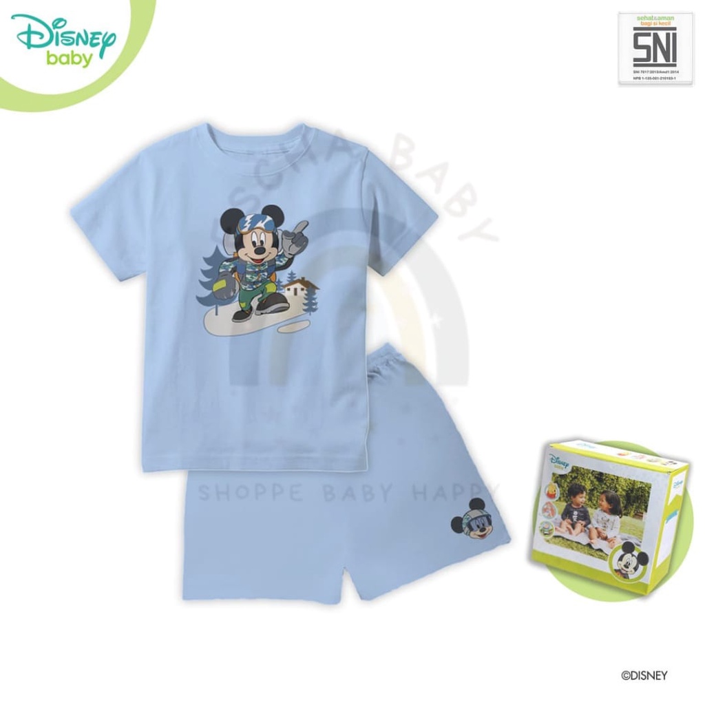 Baju Setelan Anak Bayi Mickey Mouse Bahan Catton