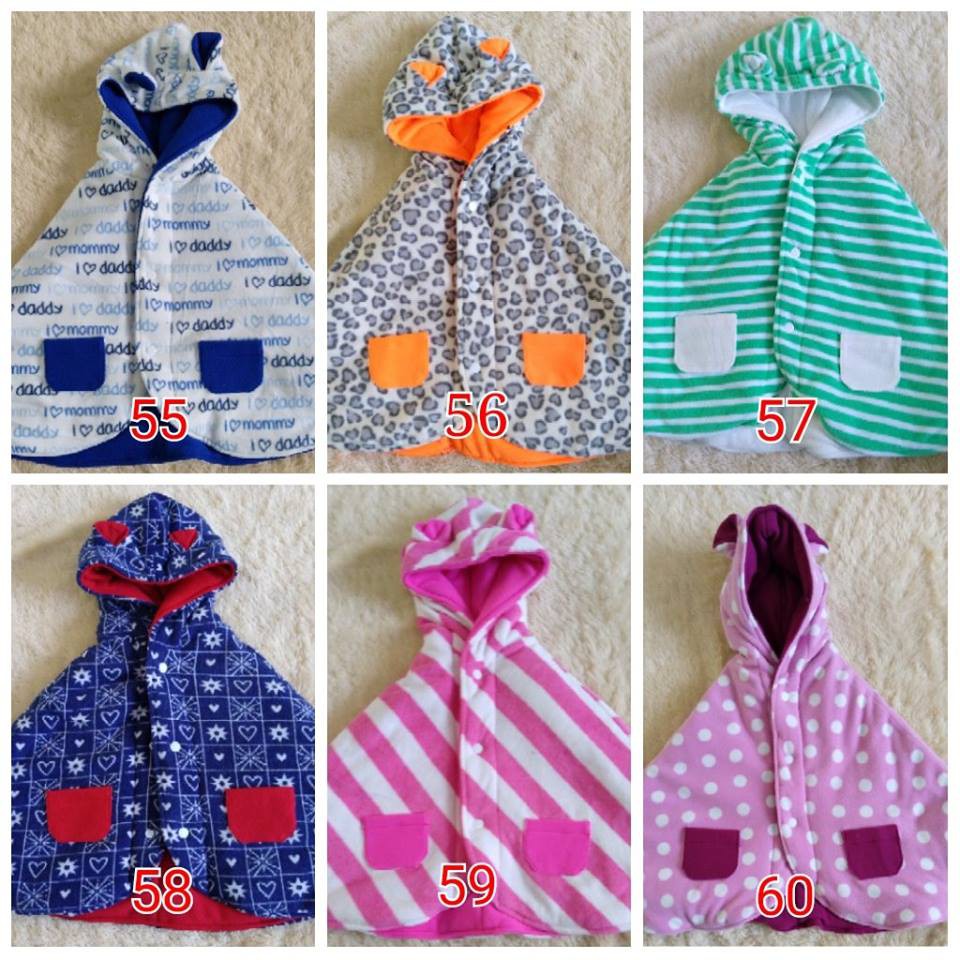 Babycape Selimut Jaket Bayi Multifungsi Baby Cape Mantel Motif Seri 39 sd 81