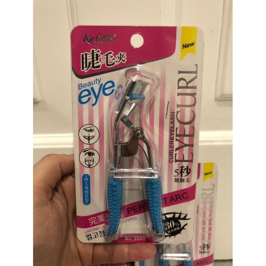 [Bayar Di Tempat]Penjepit Bulu Mata Handle Curl Eyelash Cosmetic Makeup Eyelash Curler Curling