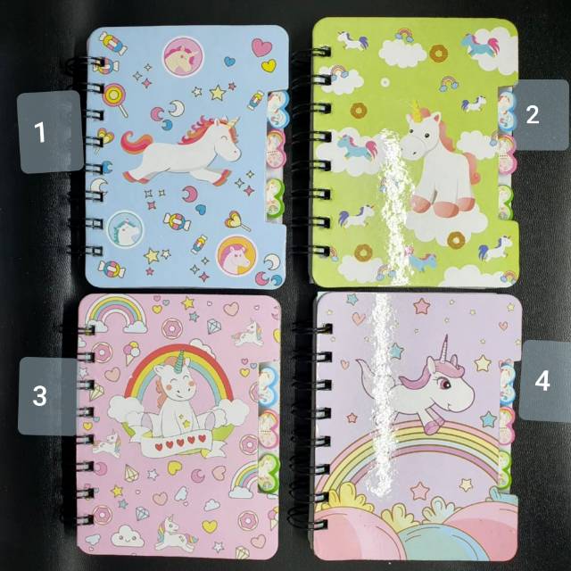 

NOTEBOOK UNICORN - NOTES