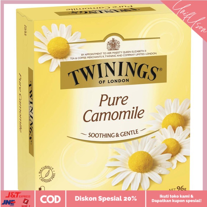 

⭐COD⭐ Twinings Pure Camomile Tea Bags 80 Pack Australia