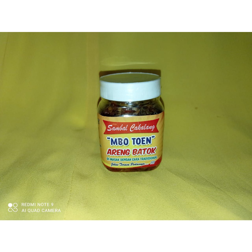 

Sambal Cakalang 200 gr Mbok Ton Mantap Pedasnya