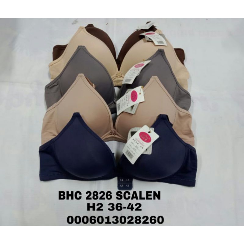 BRA SCALEN 2826 BH JUMBO| TANPA KAWAT| BUSA TIPIS