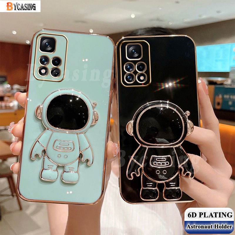 Soft Case Silikon Desain Astronot Untuk Redmi Note 11 Pro 11s 10S 9 8 10A 9T 9C