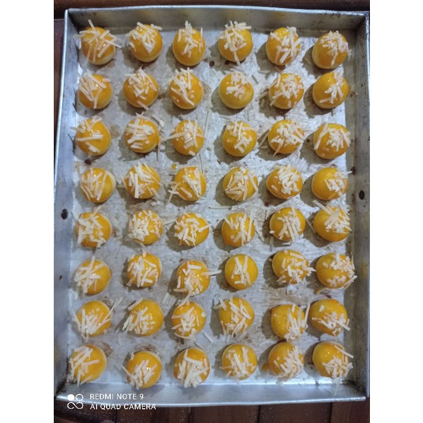 

Homebaking Premium Full Wjsman "Cheese Edam Pinneaple Tart" toples tabung 600 gr