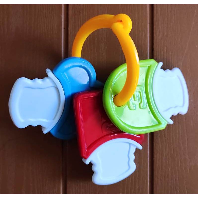 Mainan Gigitan Bayi Teether Keys