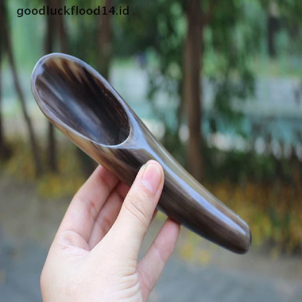 [OOID] Natural Buffalo Horn No Stress Massage Tool SPA Therapy Massager Scraping Board ID