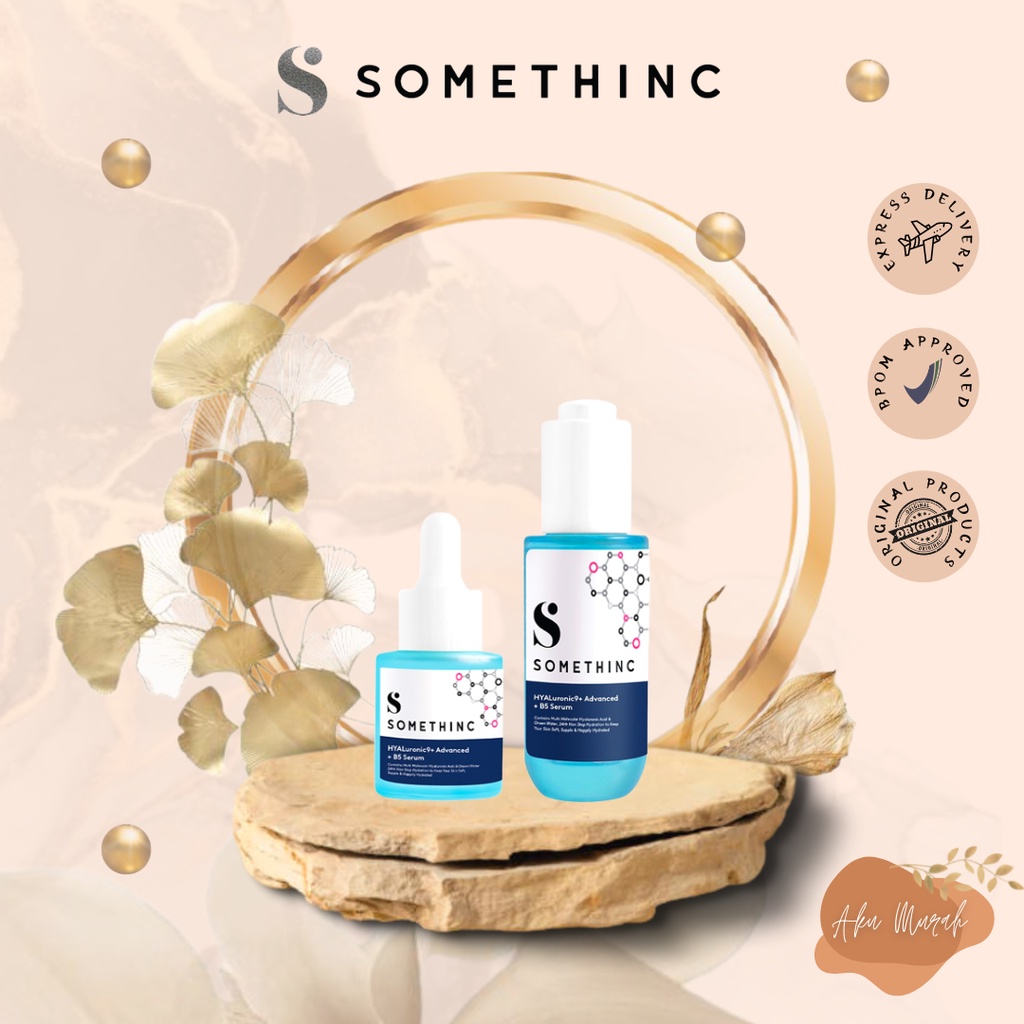 ✨ AKU MURAH ✨SOMETHINC HYALuronic9 + Advanced + B5 Serum