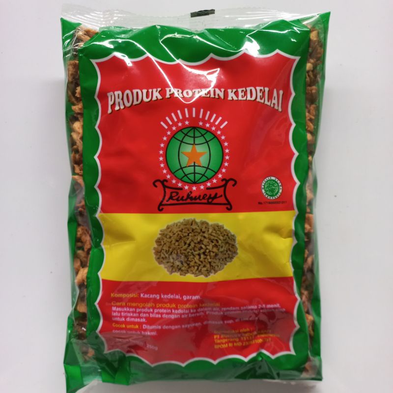 

PROTEIN NABATI RUHUY 250 gr daging nabati.