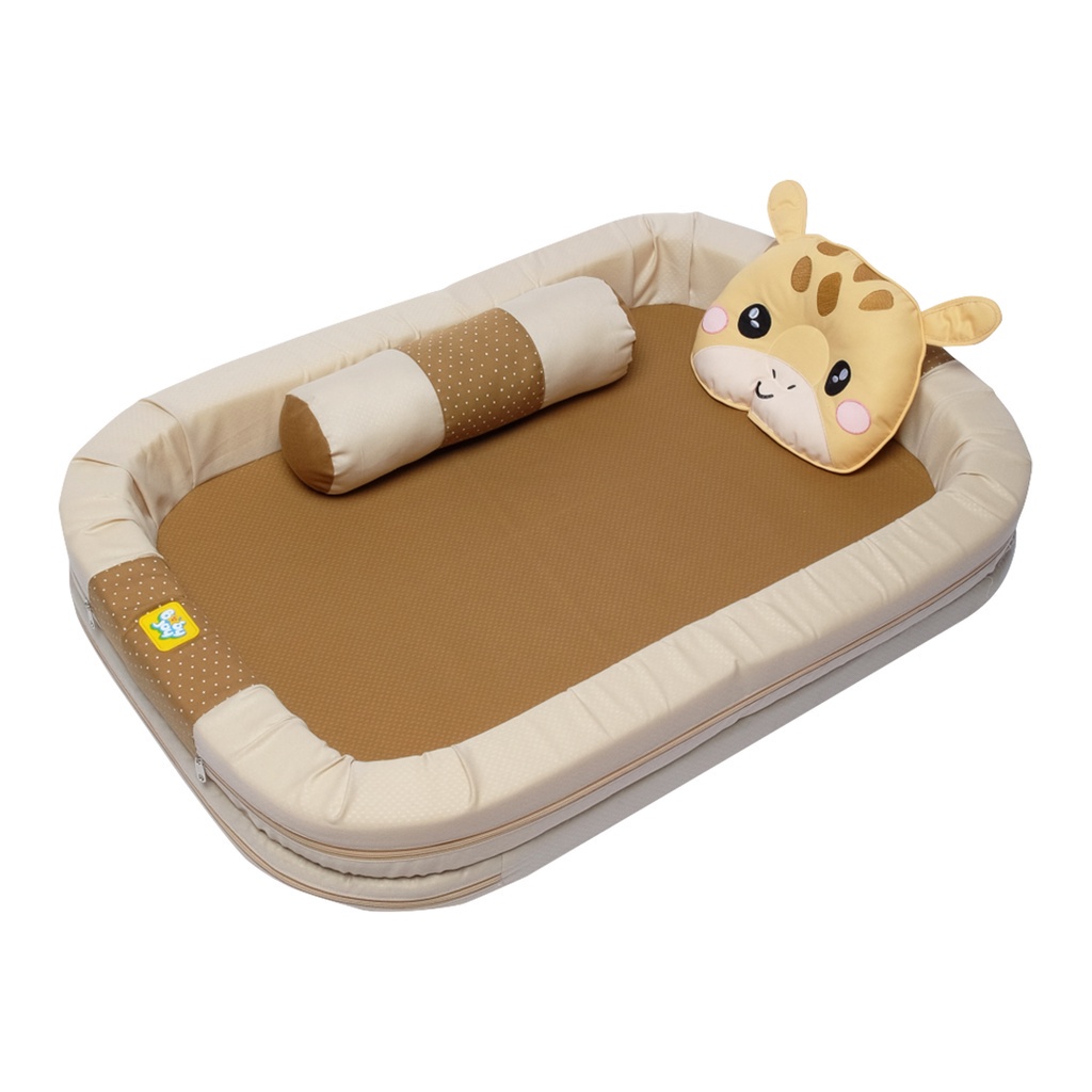 Kasur Bayi Kolam + Kelambu Baby Joy Giraffe Series - BJK4019