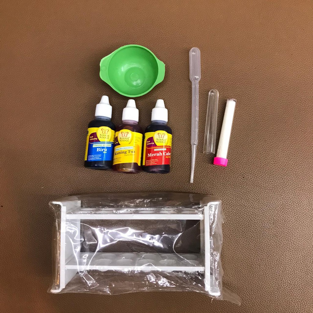 

Paket Chemist + Tabung Reaksi + Pewarna