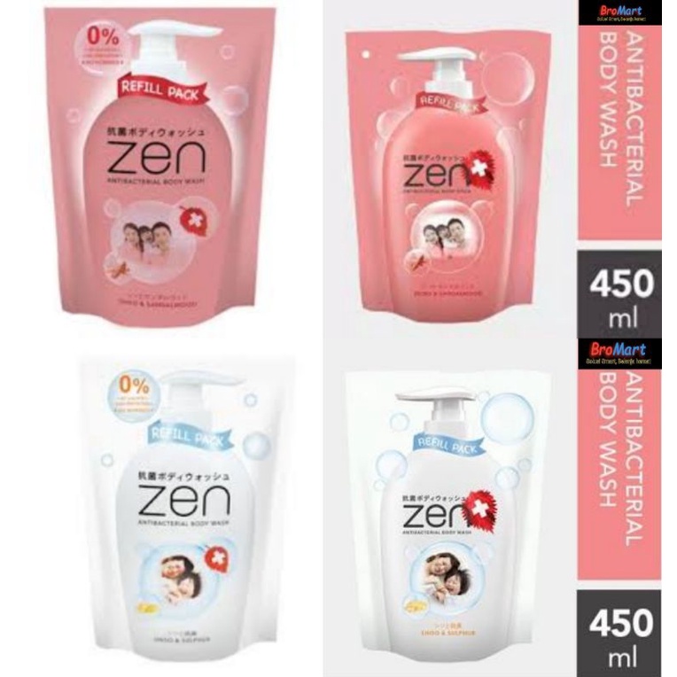 ZEN Body Wash Refill 450ml