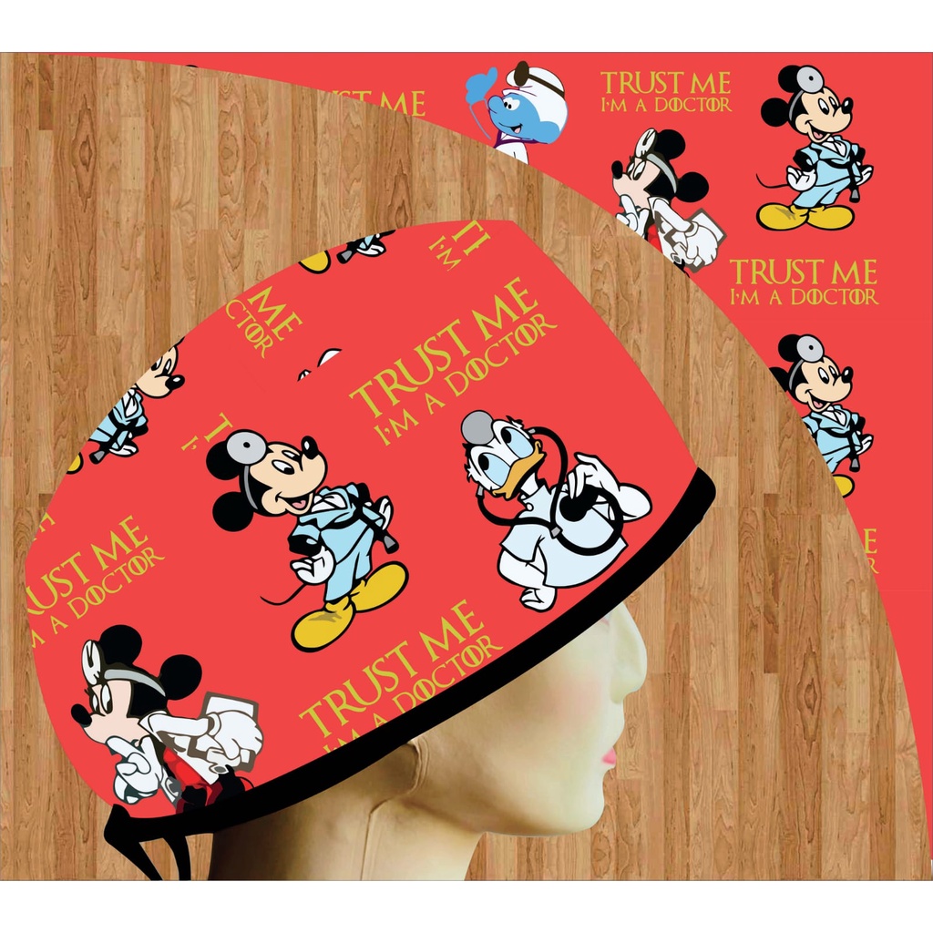 Topi Medis / Scrub Hat / Head Cap / Surgical Cap I'm Doctor