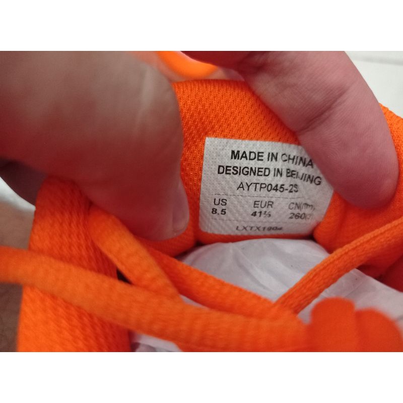 sepatu badminton original lining windlite wind lite size 41 2/3