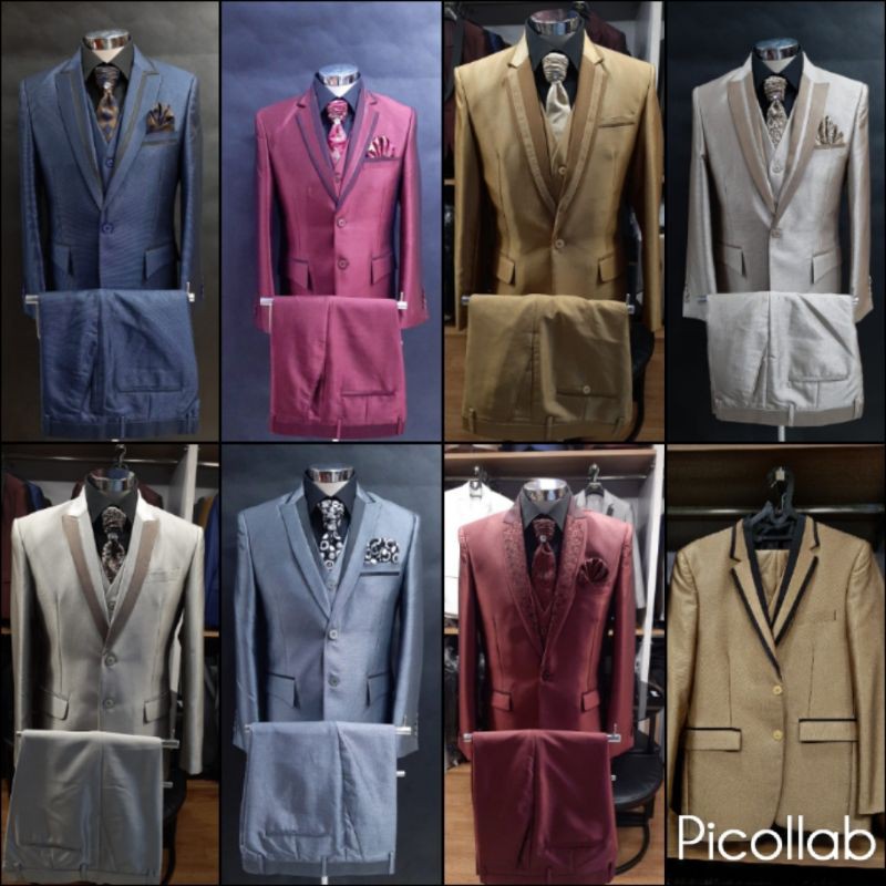 Jas pria formal komplit Jas nikah Jas wedding Jas murah Jas kantor Jas blazer Jas Jas pengantin murh