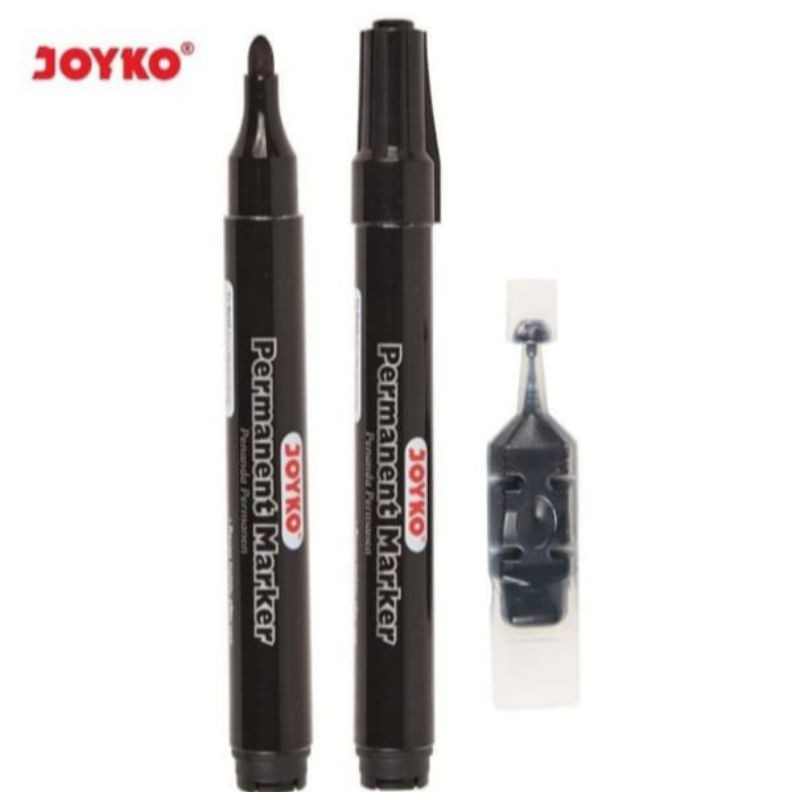 

SPIDOL PERMANEN JOYKO PERMANENT MAKER ROUND TIP FREE REFILL